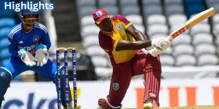 India vs West Indies 1st T20 Highlights