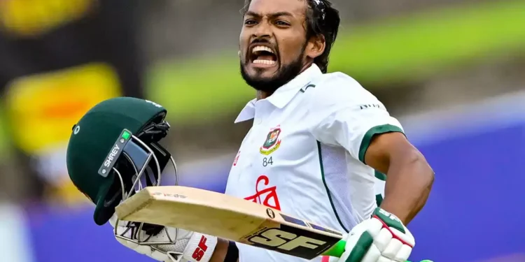 Najmul Hossain Shanto Set to Join Bangladesh Squad Ahead of Afghanistan Test